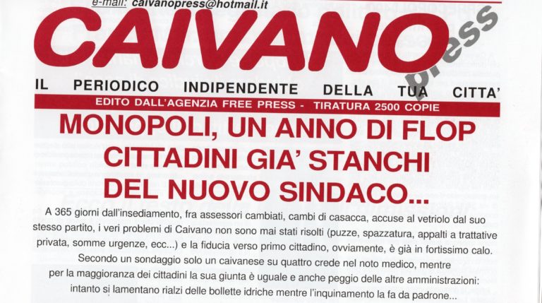 In edicola il nuovo numero di Caivano Press