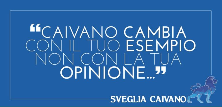 Ass. Sveglia Caivano, tutti in prima fila per cambiare le cose