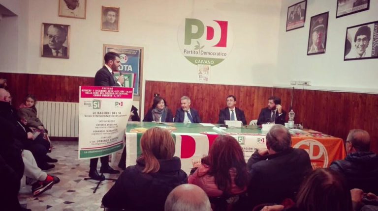 Domenica 15 gennaio, assemblea pubblica del Pd sui problemi di Caivano