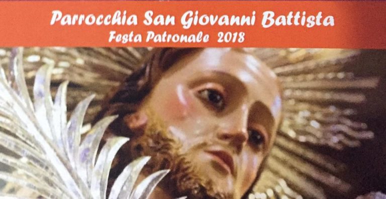 “Festa della Natività di San Giovanni Battista”, il 9 giugno la conferenza stampa di presentazione degli eventi