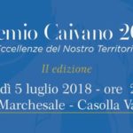 Premio Caivano, tutto pronto per seconda edizione: il 5 luglio al Palazzo Marchesale