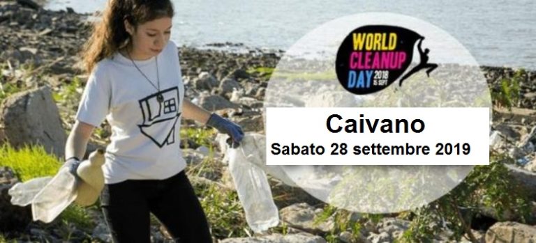 Sabato a Caivano ‘Word CleanUp Day 2019’, volontari per ripulire il Parco Delphinia