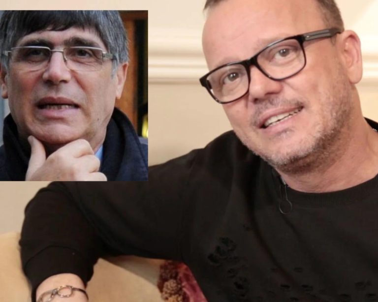 Gigi D’Alessio fa una sorpresa a un fan non vedente con l’aiuto di don Maurizio Patriciello