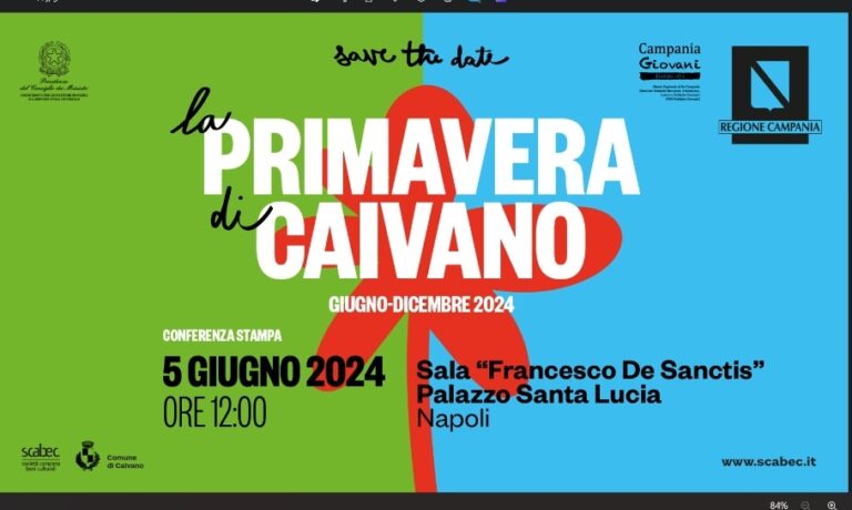 “La primavera di Caivano”, domani sarà presentato il programma degli eventi