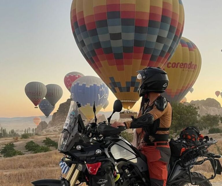 Da Caivano alla Turchia, il tour in moto di Antonio Ronofrio