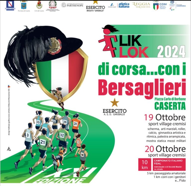 IL MAXI EVENTO. Tutto pronto per la XXI edizione della “Flik Flok”, gara podistica organizzata dalla Brigata bersaglieri “Garibaldi”